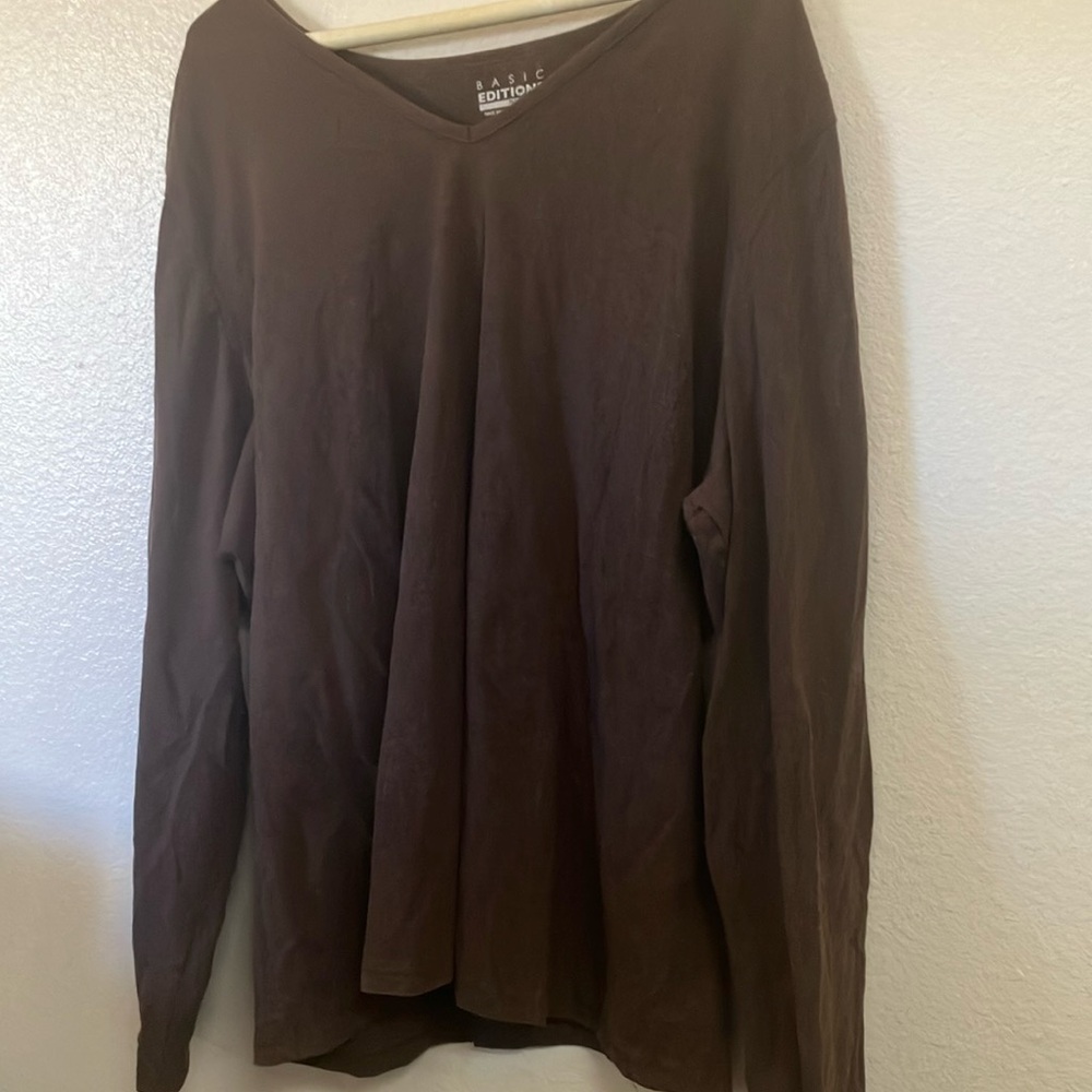FINAL MARKDOWN Basic editions long sleeve tee 2x